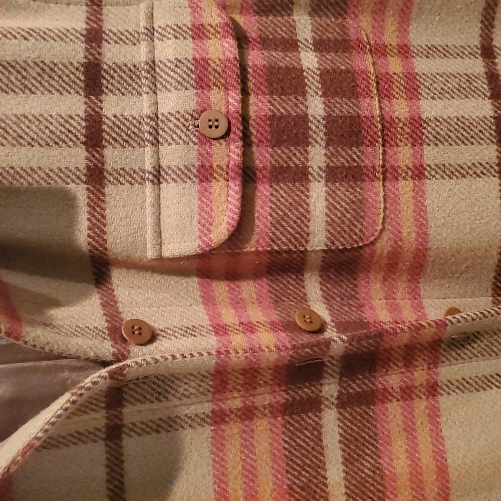 Vintage Pendleton Plaid Jacket Small - image 7